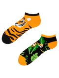 Vrolijke enkelsokken Jungle tijger