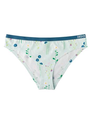 Vrolijke damesslips Weidebloemen