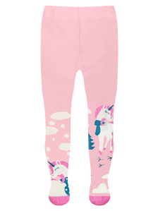 Antislip kindermaillots Eenhoorn met een sjaal