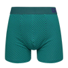 Blauw-groene trunks voor heren met patroon