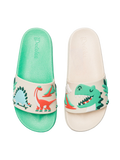 Vrolijke sliders voor kinderen Dino skatepark