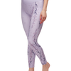 Vrolijke fitnessleggings Lavendelbloemen