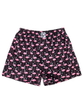 Vrolijk herenboxershort Flamingo's en hartjes