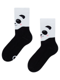Vrolijke warme kindersokken Happy panda
