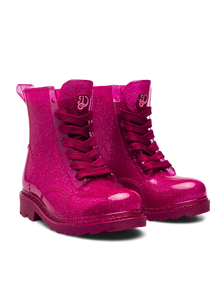 Regenlaarzen voor kinderen Roze glitter