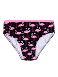 Vrolijke meisjes slips Flamingo's en hartjes