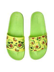 Vrolijke sliders Pixel-avocado