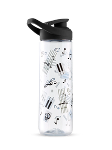 Vrolijke waterfles Pianomuziek 700ml