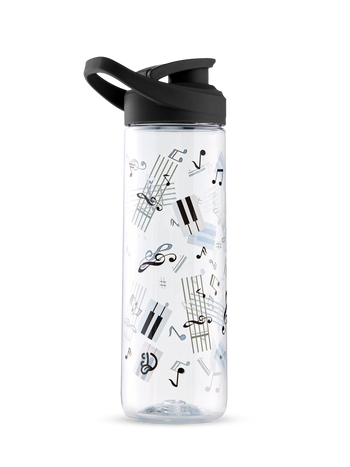 Vrolijke waterfles Pianomuziek 700ml