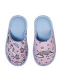 Vrolijke kinderslippers Regenboog eenhoorn