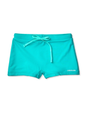 Turquoise elastisch zwemshort voor kinderen