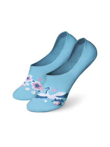 Vrolijke no-show sokken Sierkers & reiger