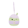 Squishmallows sleutelhanger Latchmi de lavendel matcha latte, 9 cm