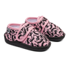 Vrolijke klittenband-slippers voor kinderen Roze katten