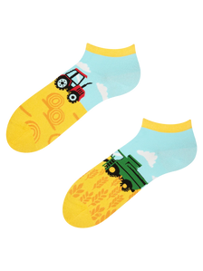 Vrolijke enkelsokken Tractor