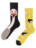 Vrolijke sokken Struisvogel