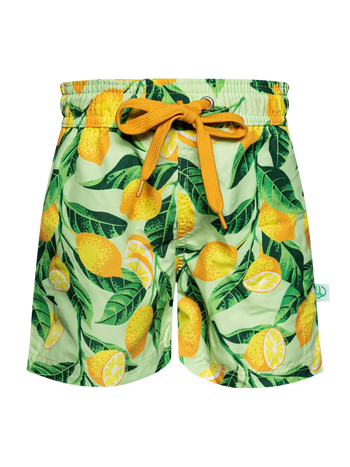 Vrolijke zwemshorts voor jongens Citroenen