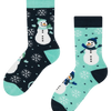 Vrolijke warme kindersokken Vrolijke sneeuwman