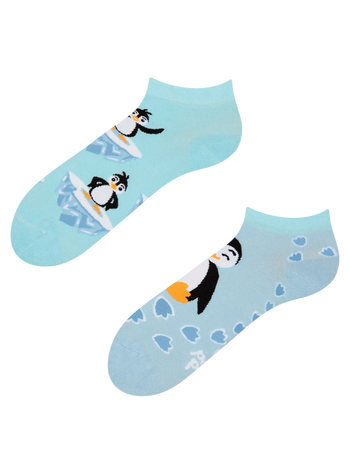 Vrolijke enkelsokken Vrolijke pinguïn