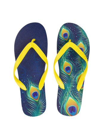 Vrolijke flip-flops Pauwenveer