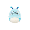 Squishmallows Cordelia de blauwe boekenwurm met bloemen op bril, 20 cm