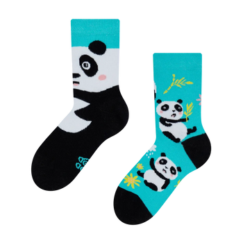 Vrolijke kindersokken Panda