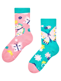 Kindersokken met antislip Schattige vlinders