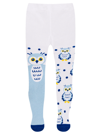 Vrolijke kindermaillot Sneeuw uil