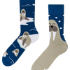 Vrolijke warme sokken Walrus