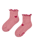 Meisjes cutecore sokken Rode hartjes