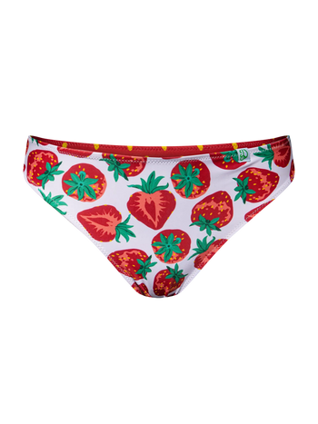 Vrolijk bikinibroekje Aardbeien