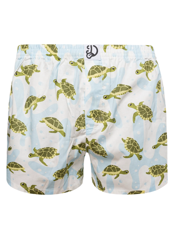 Vrolijke herenboxershorts Zeeschildpadden