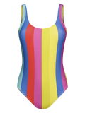 Vrolijk badpak voor dames Zomerstrepen