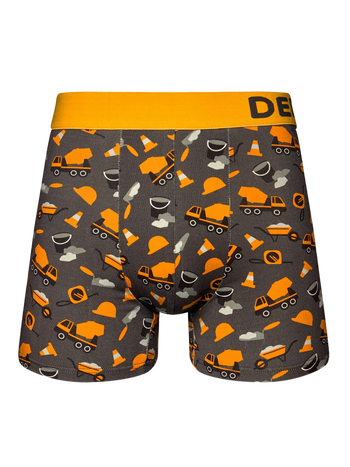 Vrolijke herentrunks Bouwvakker