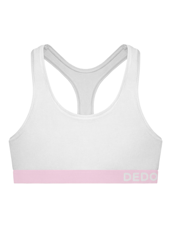 Witte damesbralette