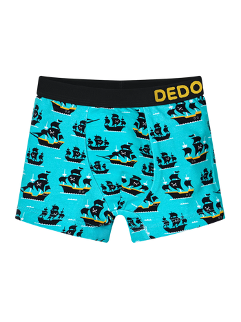 Vrolijke boxers voor jongens Piratenboot
