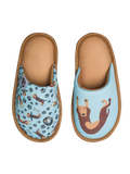 Vrolijke kinderslippers Teckel