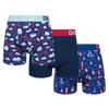 Vrolijke herentrunks 3-pack Water & lucht