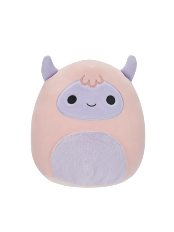 Squishmallows Ronalda de roze en paarse Yeti, 20 cm