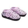 Vrolijke klittenband-slippers voor kinderen Regenboog eenhoorn