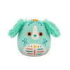 Squishmallows Lisbeth de muntgroene Day of the Dead retriever, 20 cm