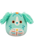 Squishmallows Lisbeth de muntgroene Day of the Dead retriever, 20 cm
