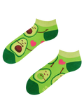 Vrolijke enkelsokken Avocado-liefde