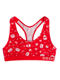 Vrolijke damesbralette Love letters