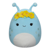 Squishmallows Natnat de pastelblauwe alien met bloemenkroon, 40 cm