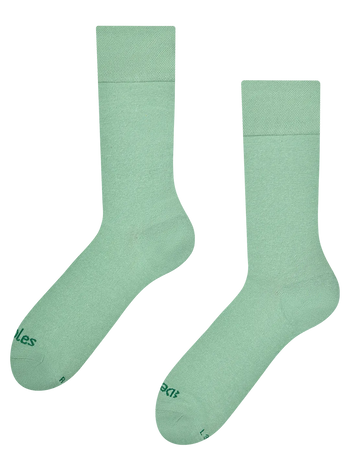 Pastelgroene sokken