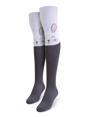 Vrolijke overknees Konijn