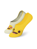 Vrolijke no-show sokken Smileys