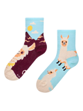 Vrolijke crewsokken Alpaca