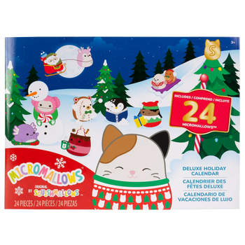Squishmallows Micromallows adventskalender - 24 stuks